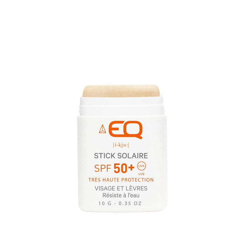 Eq | Natural Mineral Sun Stick Balm SPF50+ - Face Body - Very High Solar UVA UVB Protection 10g - Gold - BeesActive Australia