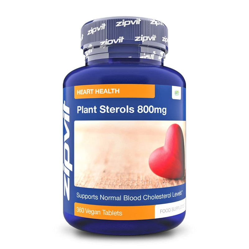 Plant Sterols 800mg, 360 Vegan Tablets. UK Manufactured. Vegetarian Society Approved. - BeesActive Australia