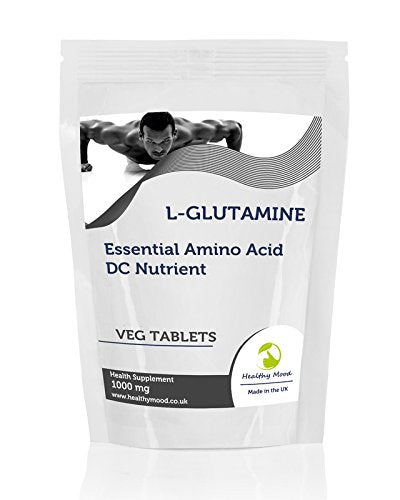 L-Glutamine 1000mg Essential Amino Acid 180 Vegetarian Tablets Pills Health Food Supplements Nutrition HEALTHY MOOD - BeesActive Australia
