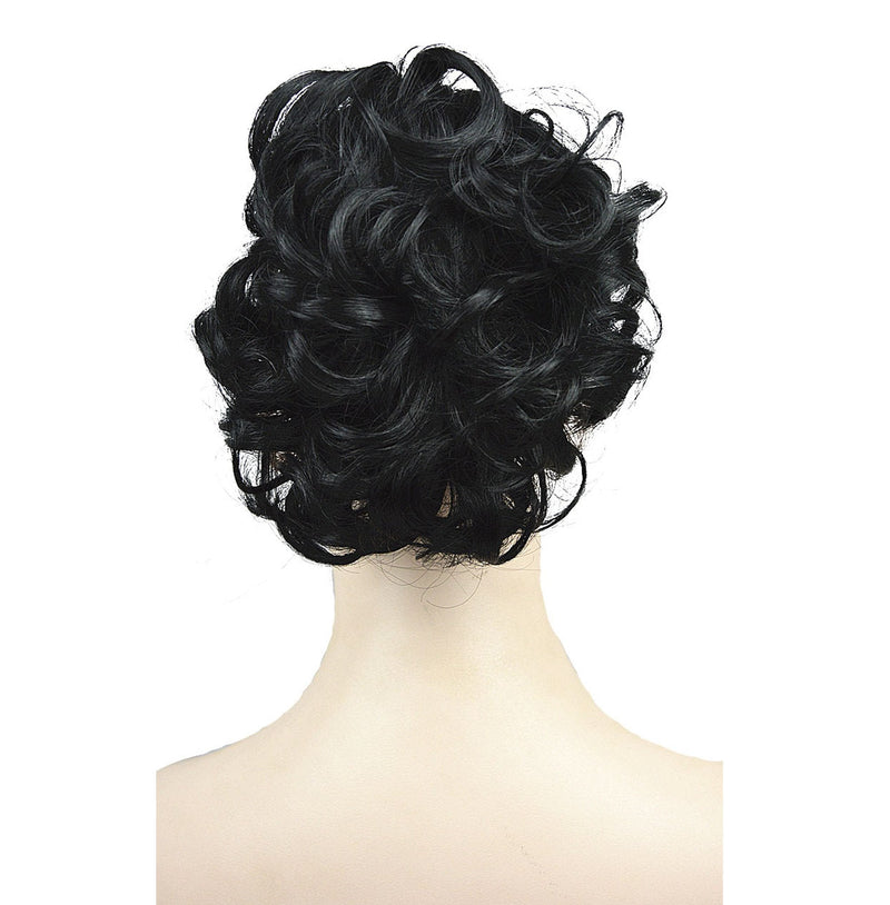 Lydell 6" Short Ponytail Hair Piece Wavy Claw Clip In/on Hairpiece Hair Extension (Jet Black) #1 Jet Black - BeesActive Australia