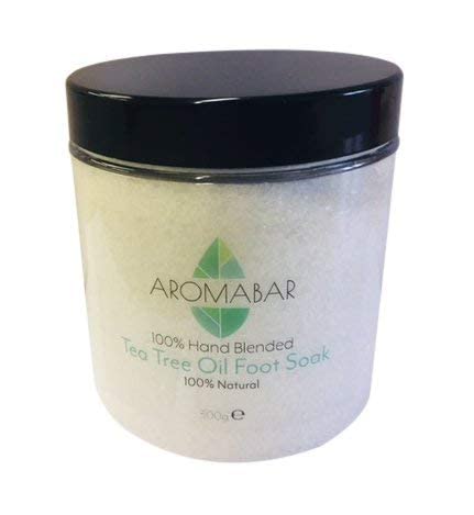 Tea Tree Oil Foot Soak 300g Epsom Salts Soothes Tired Feet Combats Foot Odour 100% Pure & Natural - BeesActive Australia