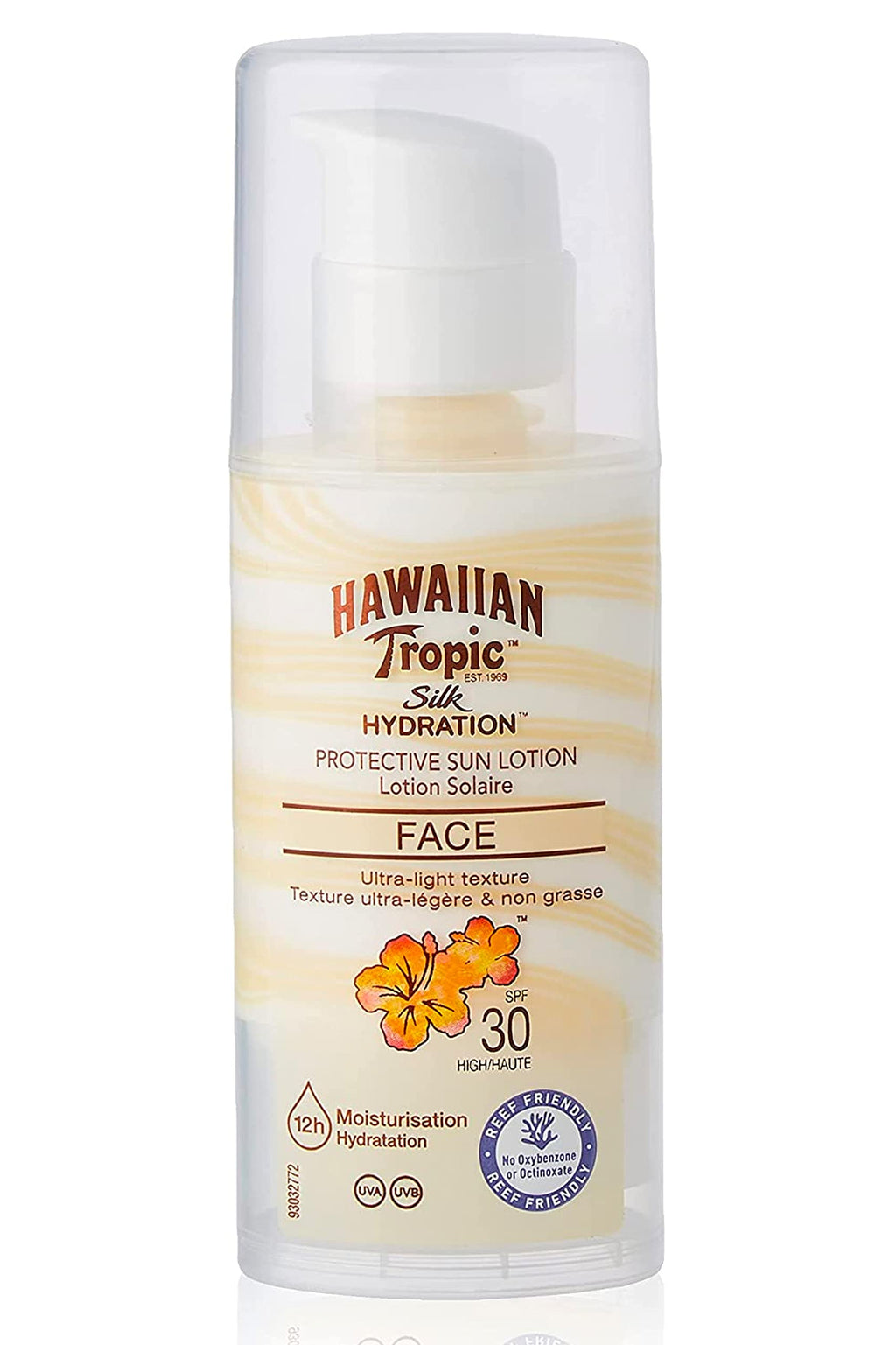 Hawaiian Tropic Silk Hydration Air Soft Face Protective Sun Lotion (SPF 30),50 ml (Pack of 1) - BeesActive Australia