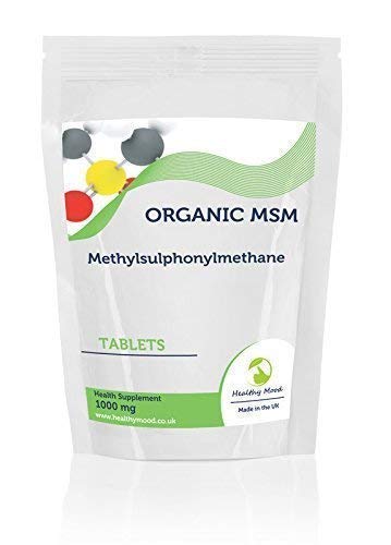 MSM Methylsulphonylmethane 1000mg 120 Tablets for All bodily Systems Normal Organ Functions HEALTHY MOOD UK Quality Nutrients - BeesActive Australia