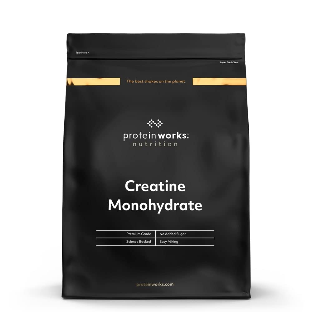 Protein Works - Creatine Monohydrate Powder | 100% Pure & Fine | Premium Grade Supplement For Lean Muscle Growth | Vegan | Orange Burst | 250 g - BeesActive Australia