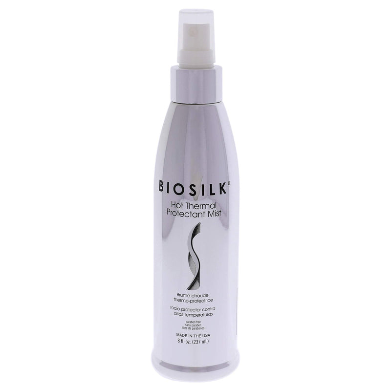 BIOSILK Hot Thermal Protectant Mist | Hydrating Heat Protection Hair Mist Spray| Paraben Free | 237 ml - BeesActive Australia