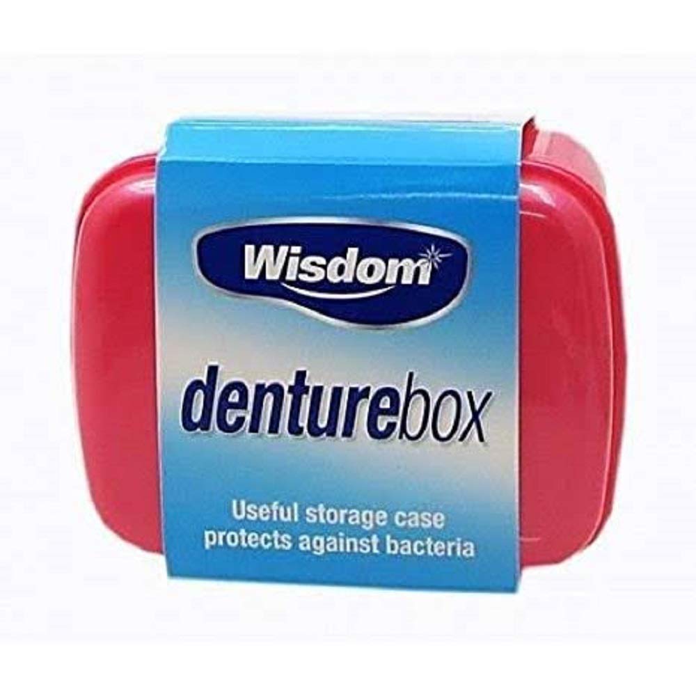 Wisdom DENTURE RETAINER Mouth Guard Storage CASE Container Box Hygienic Storage - Pack of 2 - BeesActive Australia