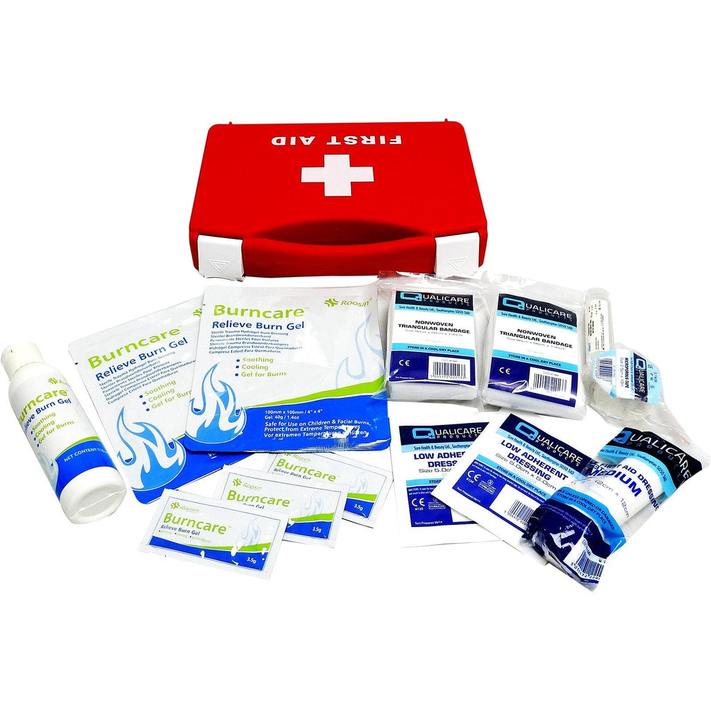 Qualicare MSD Compact Burns Scalds Burncare Emergency Home Travel School First Aid Kit - BeesActive Australia