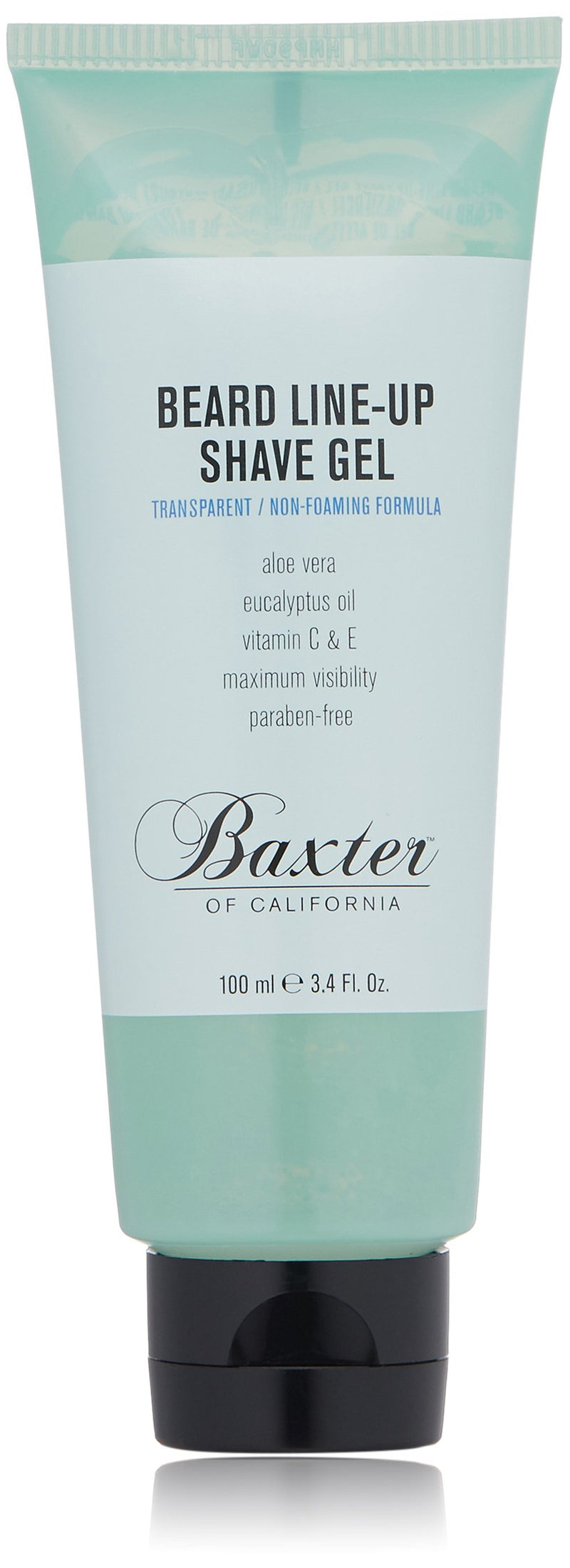 Baxter of California Beard Line-Up Shave Gel - Aloe Vera and Vitamins C & E, 100ml - BeesActive Australia