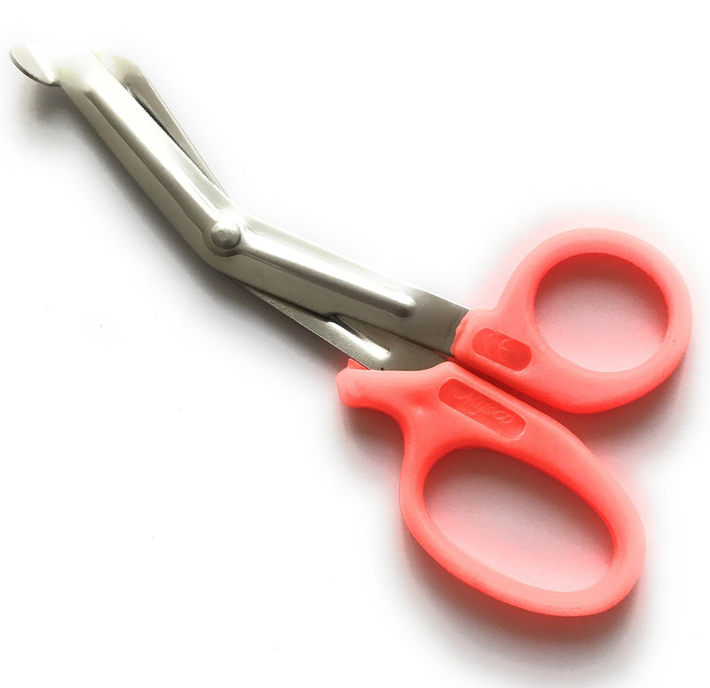 INSGB Tuff Cut Scissors Tough Shears First Aid Nurse Paramedic Emergency EMT (small, Orange) small - BeesActive Australia