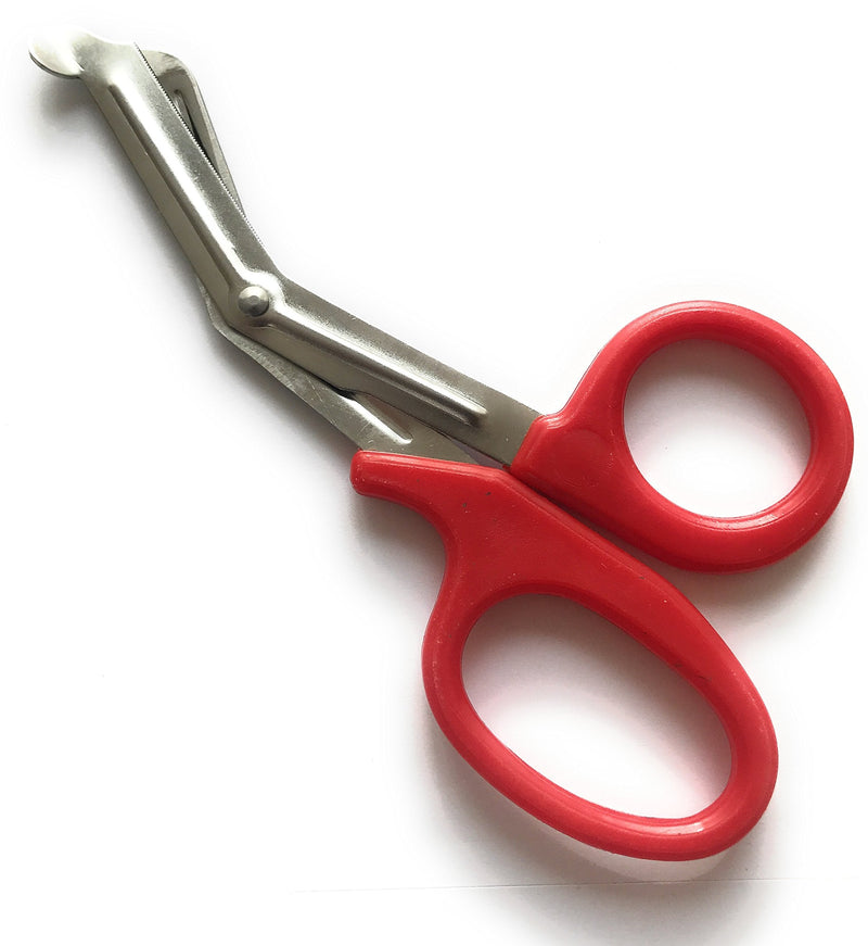 INSGB Tuff Cut Scissors Tough Shears First Aid Nurse Paramedic Emergency EMT (small, Red) - BeesActive Australia
