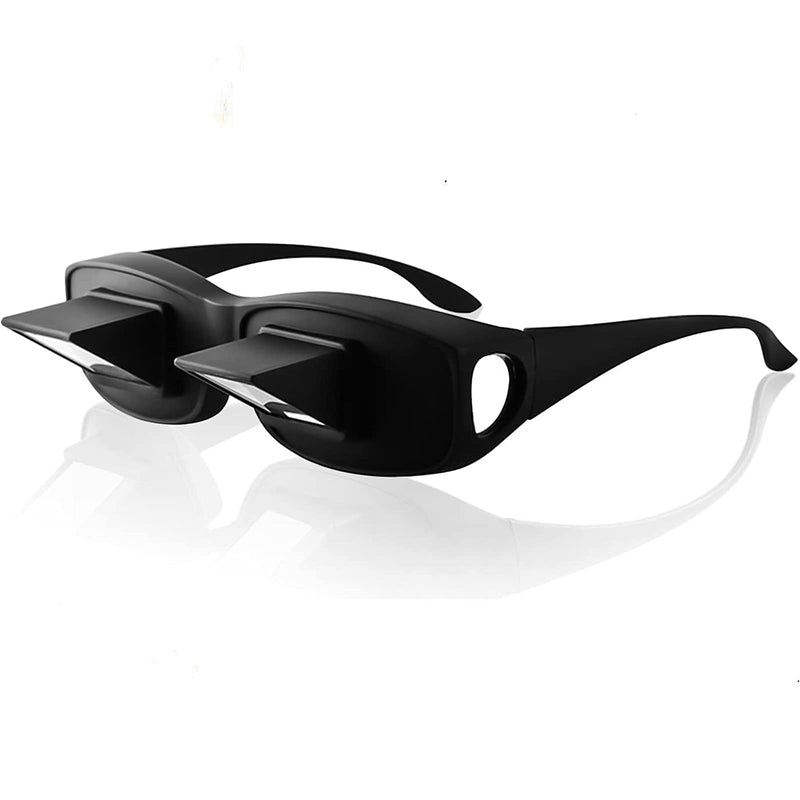 Reading Glasses, Rabi Prism Glasses Horizontal Glasses Lazy Spectacles Lie Down for Reading/Watching TV - BeesActive Australia