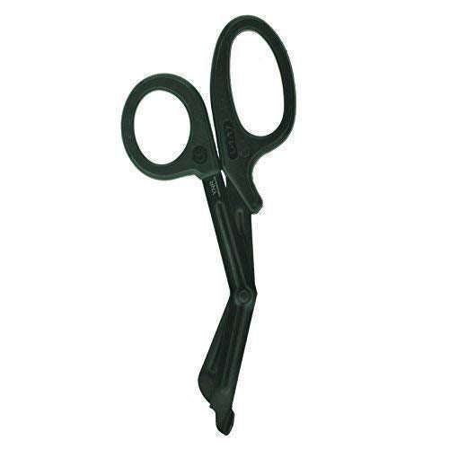 YNR Paramedic Vet EMT EMS Trauma Shears Nurses Utility Bandage Fire Rescue First Aid Medical Scissors Full Black CE (Full Black, 7.5") - BeesActive Australia