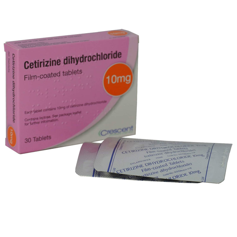 360 x 10mg Cetirizine - One a Day hay Fever and Allergy Relief Tablets (12x30 Tablets) - BeesActive Australia