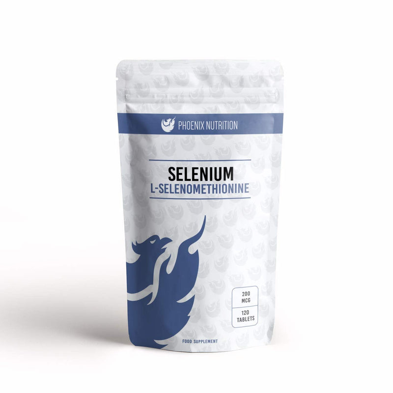 Selenium 200mcg x 120 Tablets - Bioavailable Chelated Selenomethionine - Phoenix Nutrition - BeesActive Australia