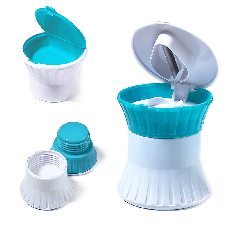 Multifunction Pill Cutter, Opret 3 in 1 Pill Splitter/Crusher/Box for Small Pills Upgraded Design High Safety Blue - BeesActive Australia