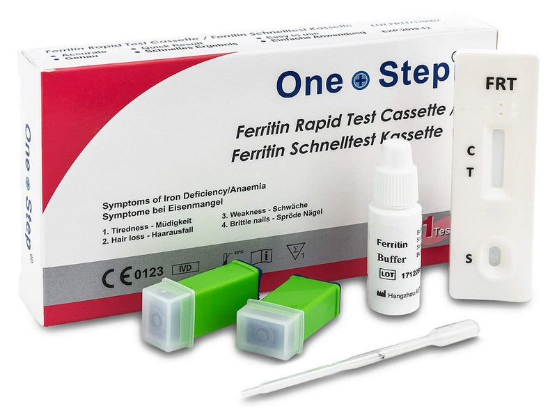 Anaemia Test Kit Iron Deficiency Ferritin Testing Blood Anemia Test One Step (1 Test) - BeesActive Australia