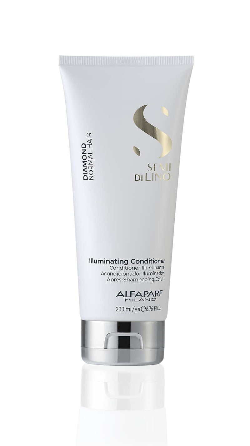 Alfaparf Milano Semi di Lino Diamond Illuminating Conditioner, 200 ml, 8022297064956 - BeesActive Australia