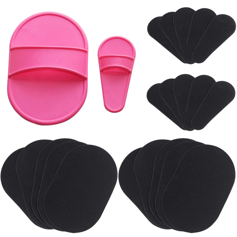 TRIXES Exfoliating Hair Removal Pads Set of 20 Smooth Skin on Legs Arm Face Top Lip Beauty Aid - BeesActive Australia