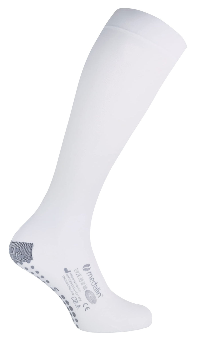 Saphena - Unisex Medical Graduated Compression After Surgery Below Knee Non Slip Anti Embolism Stockings with Grips (X-Large, Green (BKG)) - BeesActive Australia