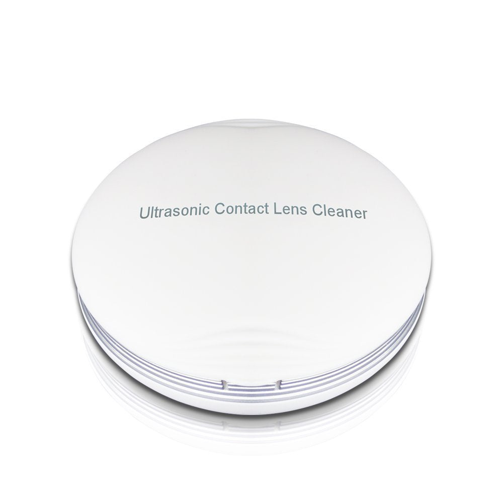AMTAST Ultrasonic Contact Lens Cleaner Fast Cleaning Sclerals Lenses Daily Care Contact Lenses with Vanity Mirror - BeesActive Australia