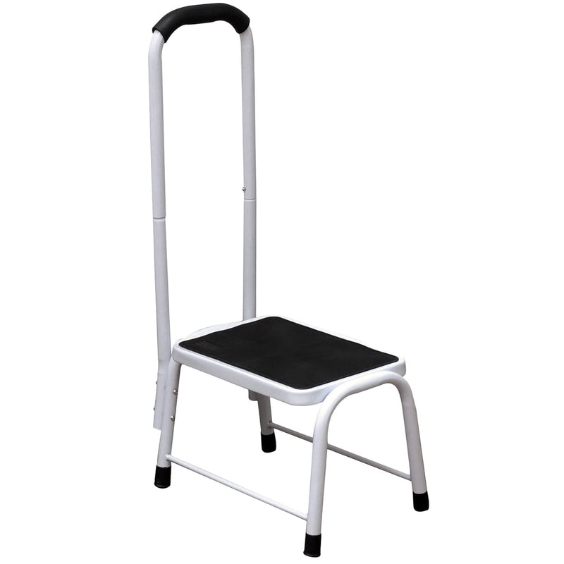 Non Slip Safety Step Stool Kitchen Bath Shower Mobility Aid Handrail Platform Support by Crystals® - BeesActive Australia