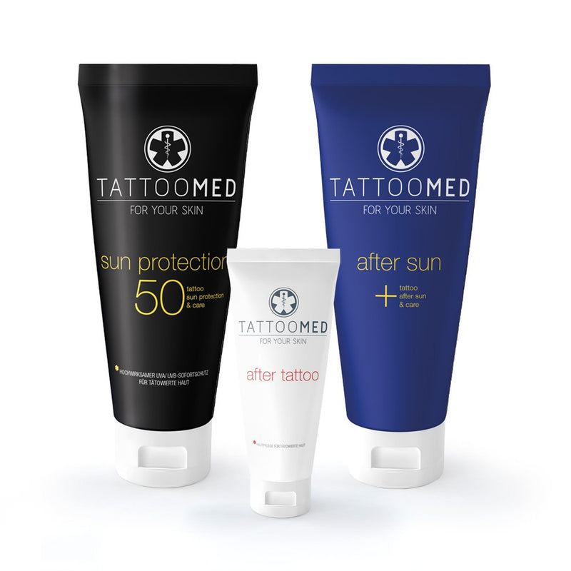 TattooMed - Tattoo Protection Pool Kit - (Contains 3 Products) 1 Units, 4260325252003 - BeesActive Australia
