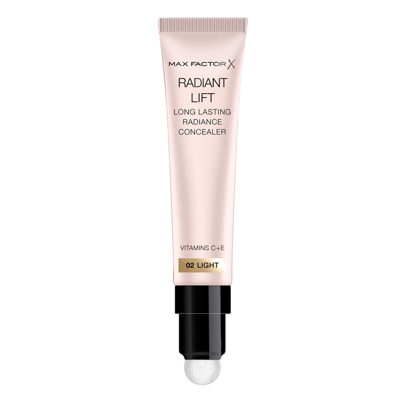 Max Factor Radiant Lift Hydrating and Brightening Concealer, Vitamins C and E, Light, 7ml 20 Light - BeesActive Australia