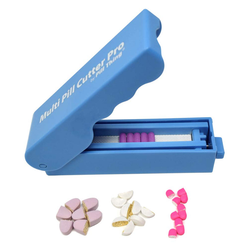PILL THING Multi Pill Cutter Pro - Large Pill Splitter Cuts Multiple Pills Easily, Cleanly & Precisely - BeesActive Australia