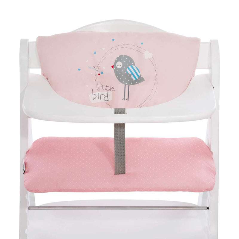 Hauck Alpha Highchair Pad Deluxe, Seat Cushion for Wooden Highchair Hauck Alpha+, Easy Fixing and Cleaning, Birdie - BeesActive Australia