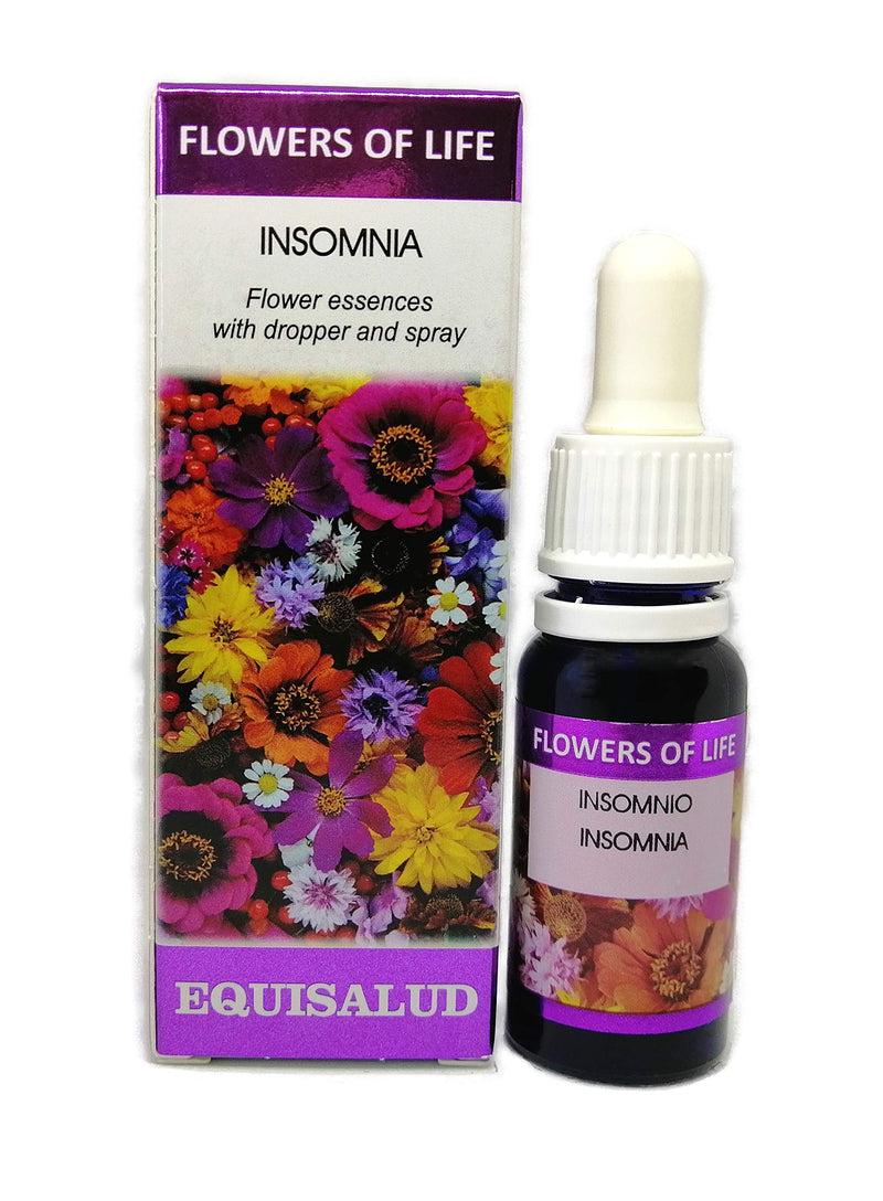 Flowers of Life - Insomnia - Certified Organic Natural Flower Remedy 15ml Dropper and Spray - BeesActive Australia