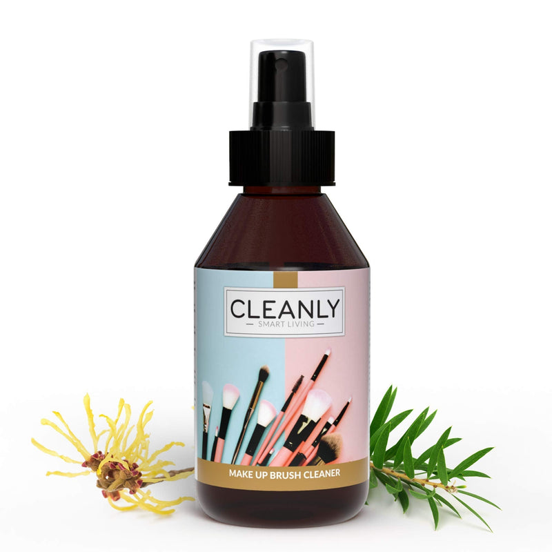 Brush cleaner Cleanly Makeup brush cleaner | Professional make up kit | Disinfectant spray tea tree oil 250ml | Alternative to silicone makeup sponge - BeesActive Australia