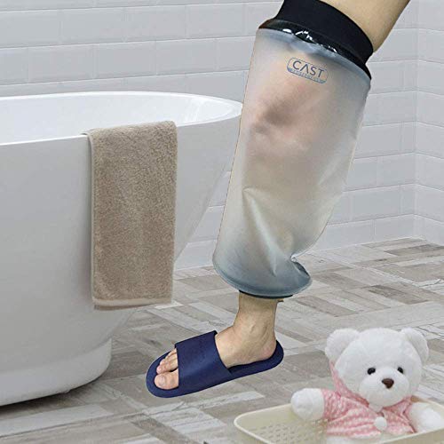 Adult Knee Waterproof Cast and Dressing Protector Ideal for Showering by Lifeswonderful® - BeesActive Australia