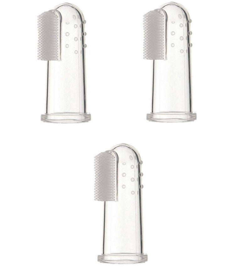 Finger Toothbrush for Toddlers,Finger Toothbrush 0 2 Years FDA Grade Soft Silicone for Clean Teeth and Gums by Noondl 3 - BeesActive Australia