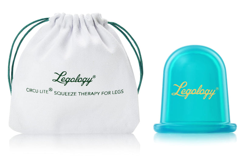 Legology Cellulite Cup, Circu-Lite Squeeze Therapy For Legs - Promotes Deep Drainage, Circulation, Skin Firmness, Tone & Cellulite Reduction - BeesActive Australia
