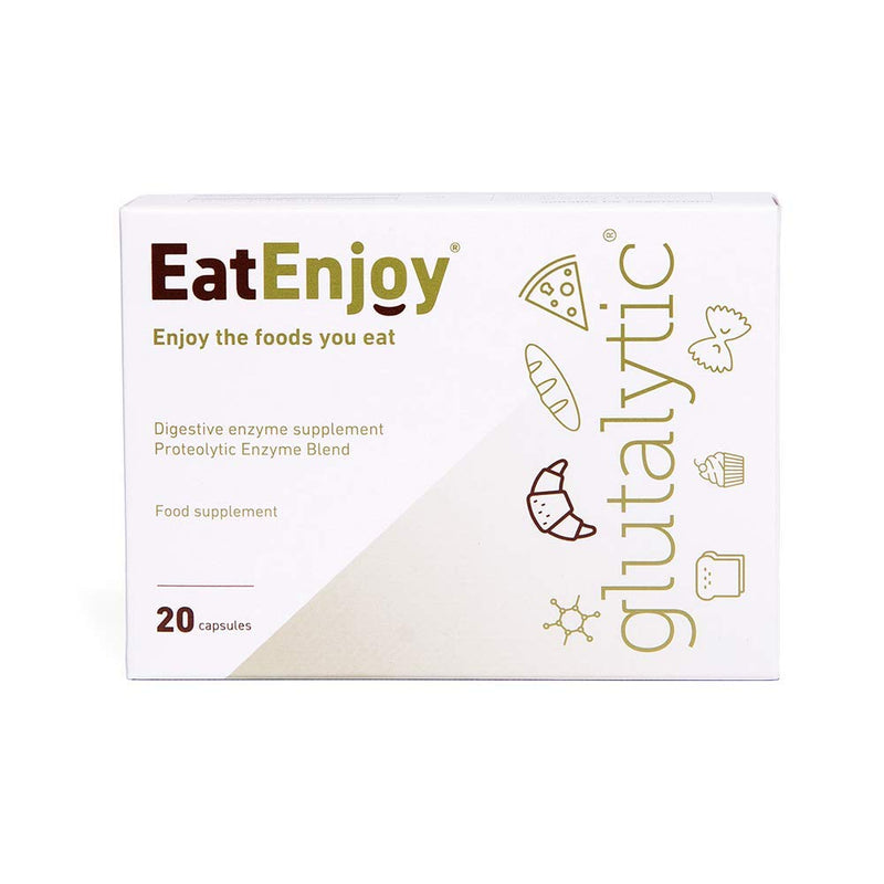 EatEnjoy Glutalytic - Gluten Intolerance Pills, Gluten Tablets, Capsules, Gluten Supplements - BeesActive Australia