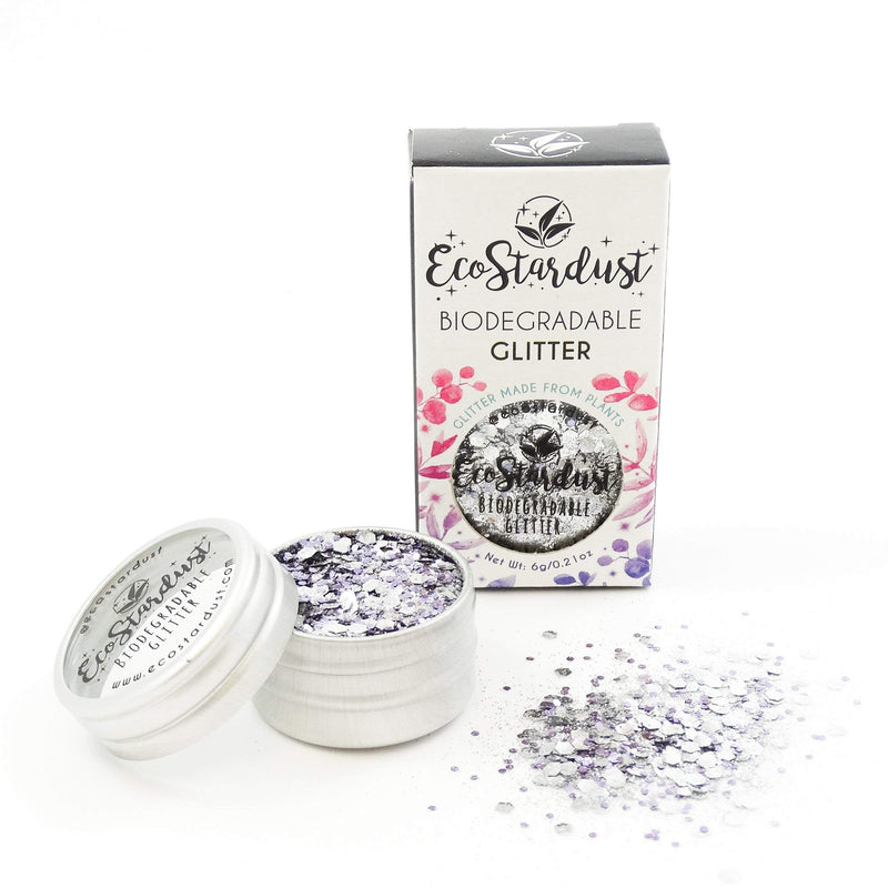 EcoStardust Kiss My Disco Biodegradable Glitter ✶ Festival Bioglitter Cosmetic Face Body Hair Nails 6g/10ml - BeesActive Australia