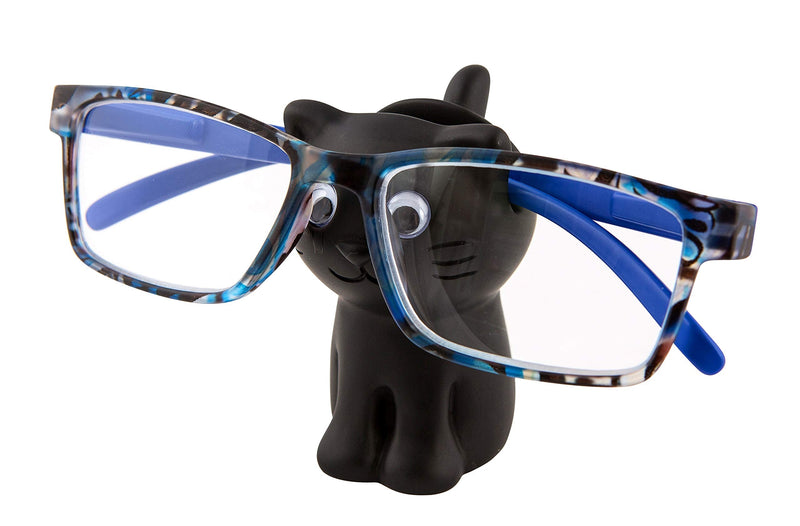 Remaldi Glasses Stand Spec Holder Holder For Specs Gift Present Boxed Felix Cat Spec Holder Black Cat Black - BeesActive Australia