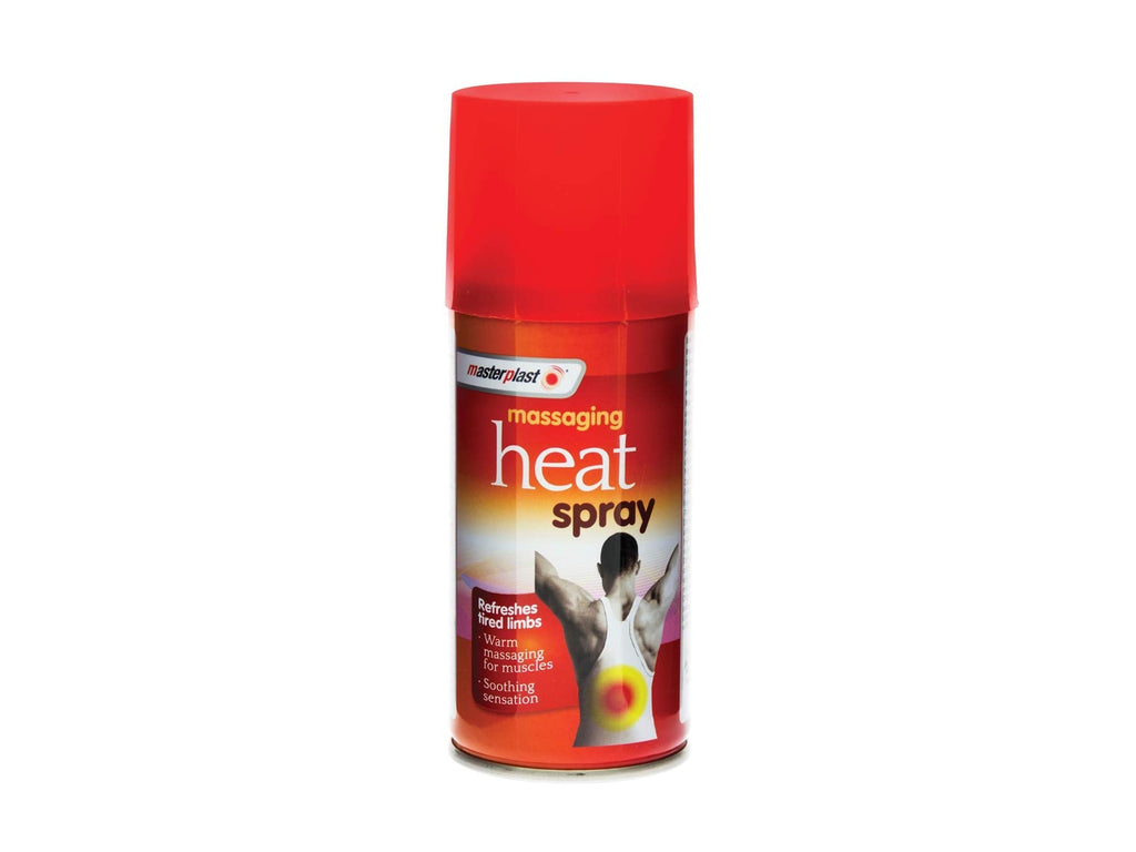 6 x Masterplast Heat Massaging Sprays 150ml - Fast Pain Relief Muscle Injury Treatment - BeesActive Australia