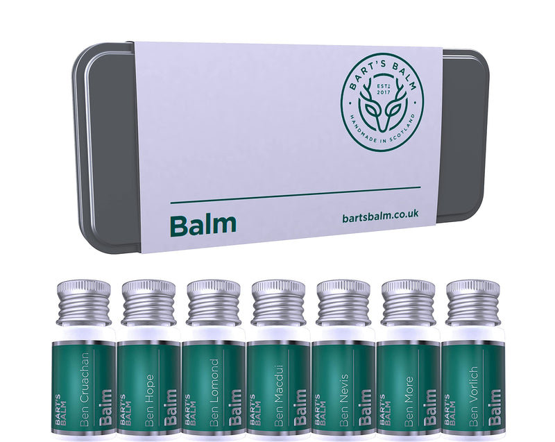 Bart's Balm Aftershave Gift Set – Argan Oil - 7 Incredible Scents -Sensitive After Shaving Skin Care - BeesActive Australia