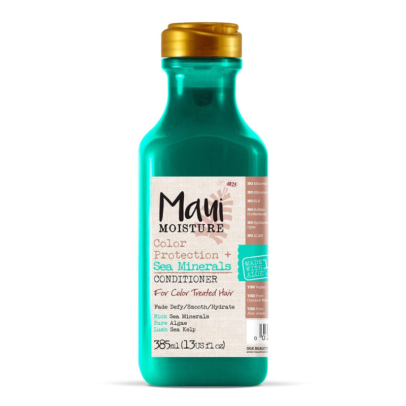 Maui Moisture Vegan Sea Minerals Colour Aloe Vera Conditioner for Coloured Hair and for Blonde Hair 385 ml - BeesActive Australia