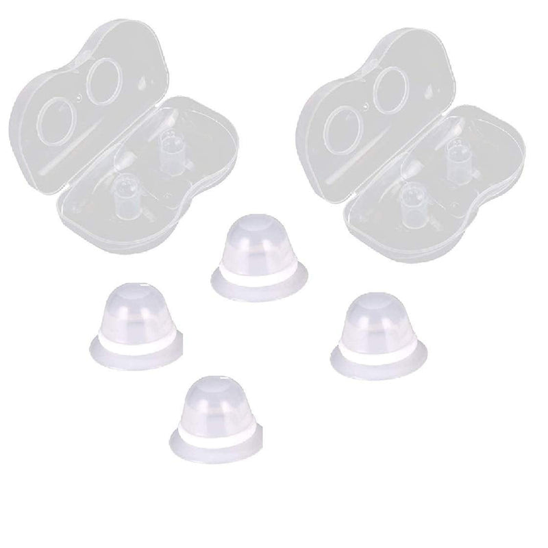 CareforYou 2Pair Nipple Corrector for Flat Inverted Nipples Silicone with Clear Case - BeesActive Australia