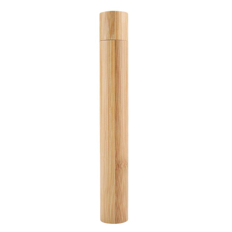 Smandy Toothbrush Case Eco-Friendly Natural Bamboo Toothbrush Holder Portable Toothbrush Box Tube Perfect for Travel - BeesActive Australia