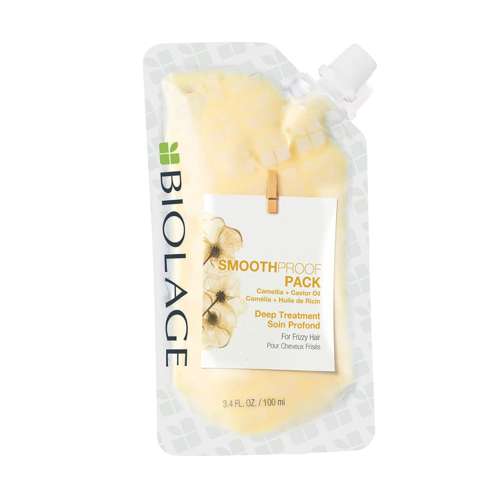 Biolage | SmoothProof | Deep Treatment Pack | Smoothing Deep Treatment Mask | for Frizzy Hair 100 ml - BeesActive Australia