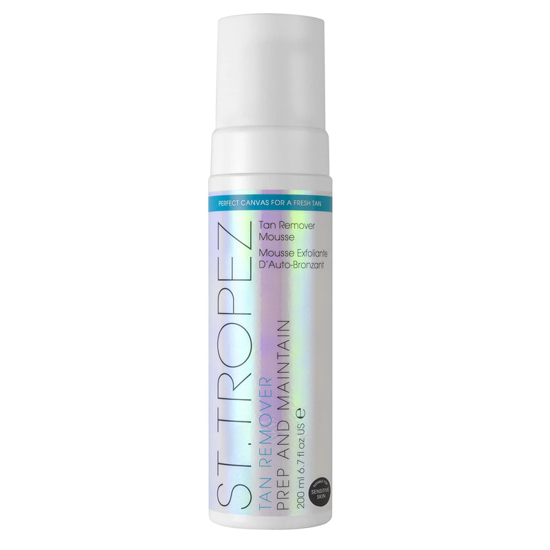 St.Tropez Fake Tan Remover and Primer Mousse, 2-in-1 Prep and Maintain, Detox and Prime Skin, Suitable for Sensitive Skin, PETA Certified, 200 ml - BeesActive Australia