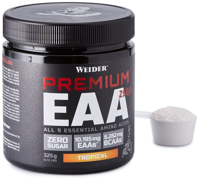 (New!) WEIDER Premium EAA Zero Powder 325 g (25 Servings), Tropical, All 9 Essential Amino Acids,31571 - BeesActive Australia