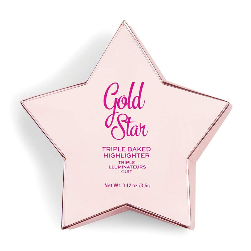 I Heart Revolution, Star of the Show, Highlighter, Gold Star, 3.5g 3.5 g (Pack of 1) - BeesActive Australia