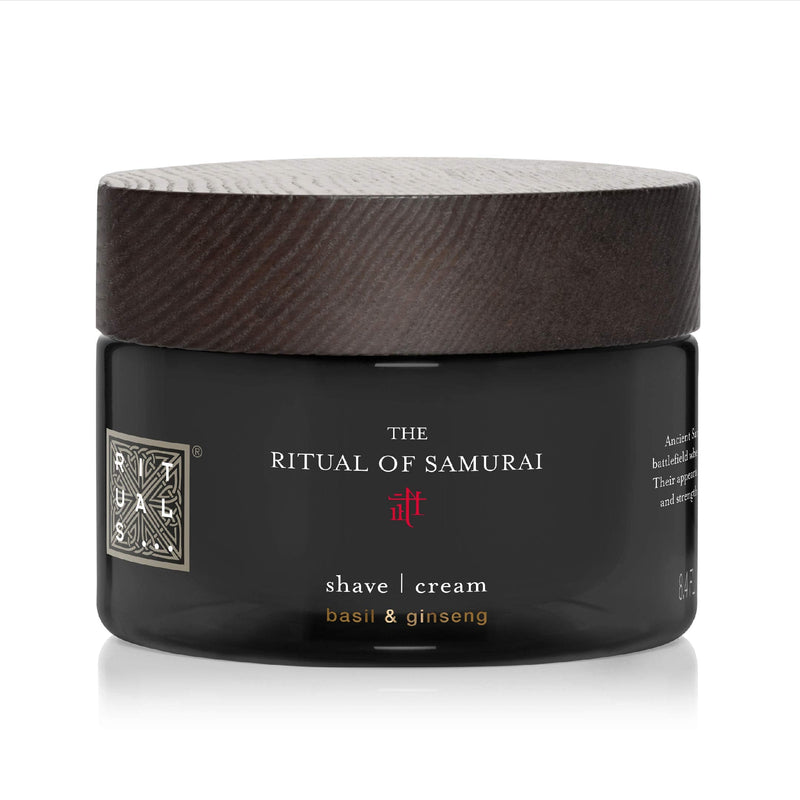 RITUALS Shave Cream from The Ritual of Samurai, 250 ml - With Bamboo, Japanese Mint & Sandalwood - Refreshing & Invigorating Properties - BeesActive Australia