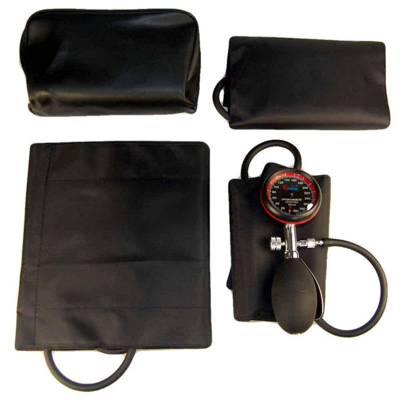 Valuemed Aneroid Palm Sphygmomanometer with Adult, Large Adult and Extra Large Adult BP Cuffs - BeesActive Australia