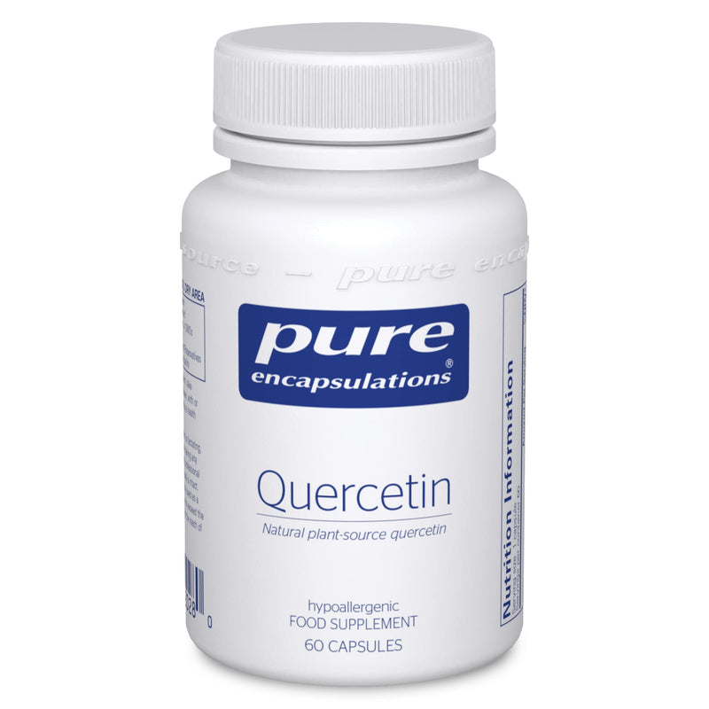 Pure Encapsulations - Quercetin 250mg - Natural Plant-Source Pure Quercetin Supplement - 60 Vegetarian Capsules - BeesActive Australia