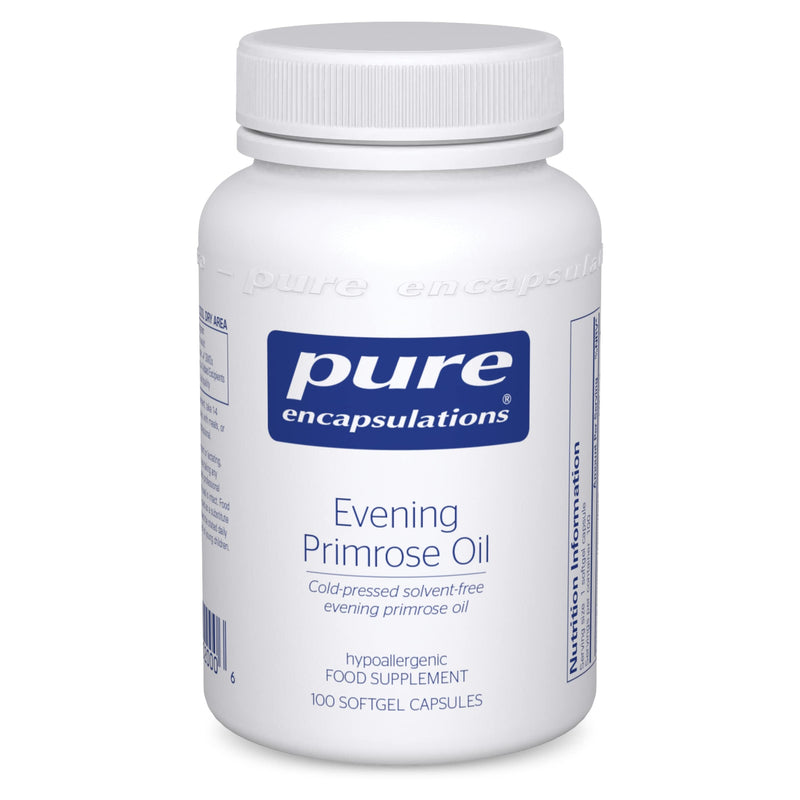 Pure Encapsulations - Evening Primrose Oil 1000mg - Cold-Pressed Solvent-Free Evening Primrose Oil - 100 Softgel Capsules - BeesActive Australia